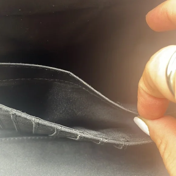 Liz Claiborne Wallet Black Long Nice - Picture 4 of 9